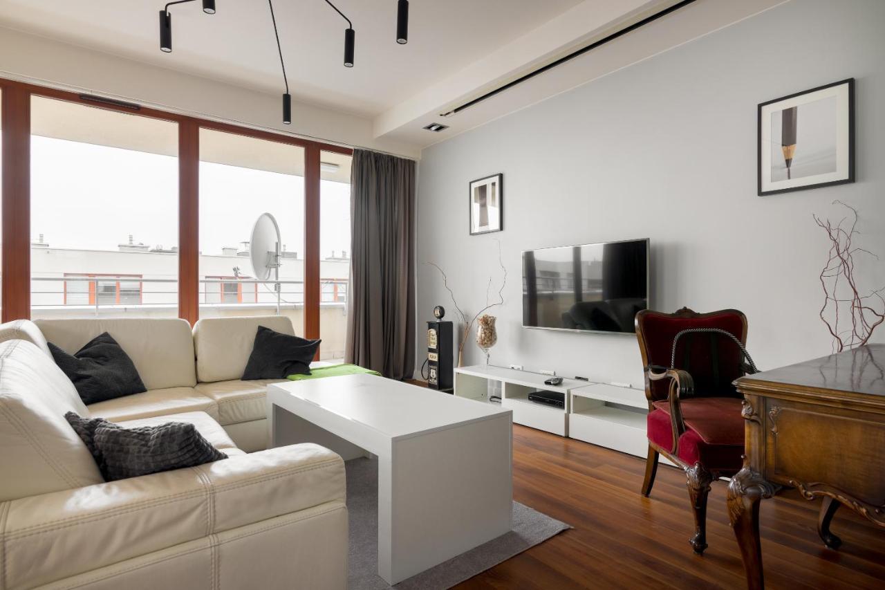 Hlonda Deluxe Apartment With Terrace Варшава Экстерьер фото