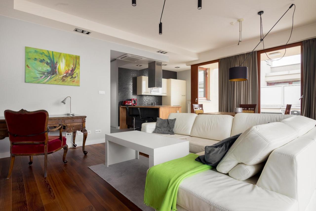 Hlonda Deluxe Apartment With Terrace Варшава Экстерьер фото
